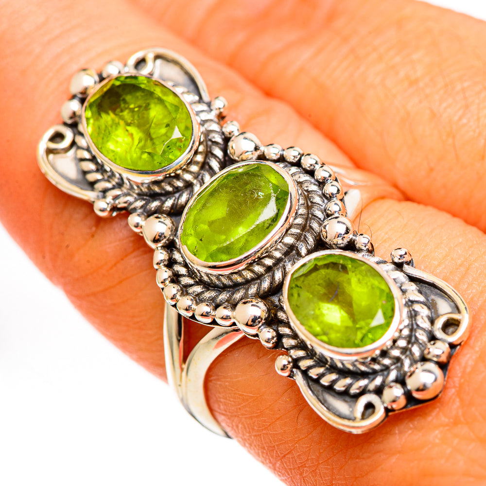 Peridot Rings handcrafted by Ana Silver Co - RING111270