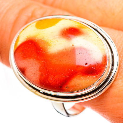 Mookaite Rings handcrafted by Ana Silver Co - RING111274