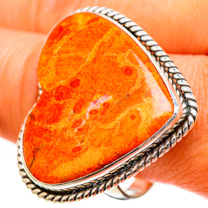 Sponge Coral Rings handcrafted by Ana Silver Co - RING111281