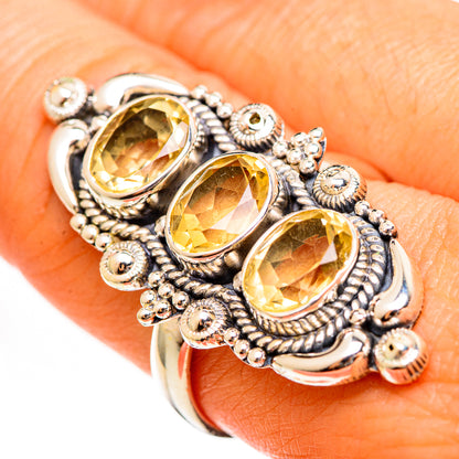Citrine Rings handcrafted by Ana Silver Co - RING111283