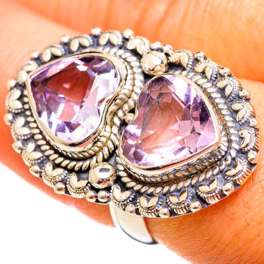 Kunzite Rings handcrafted by Ana Silver Co - RING111286