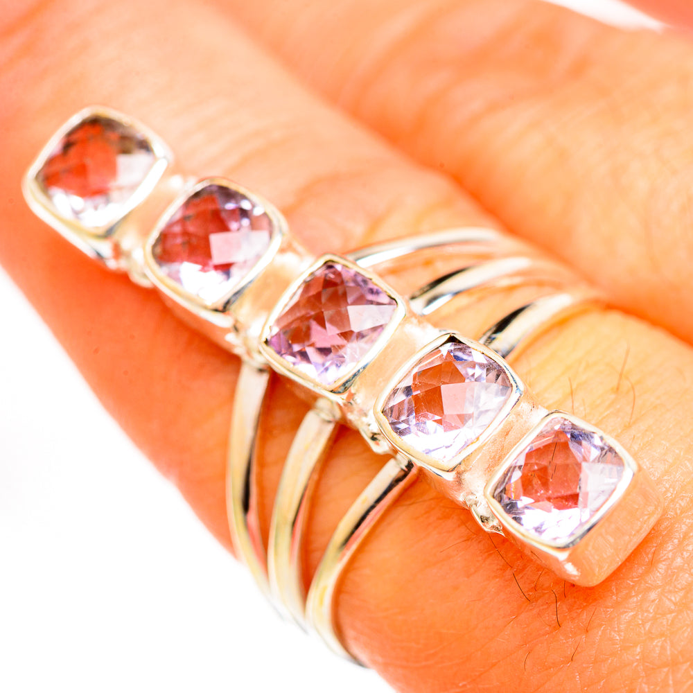 Kunzite Rings handcrafted by Ana Silver Co - RING111287