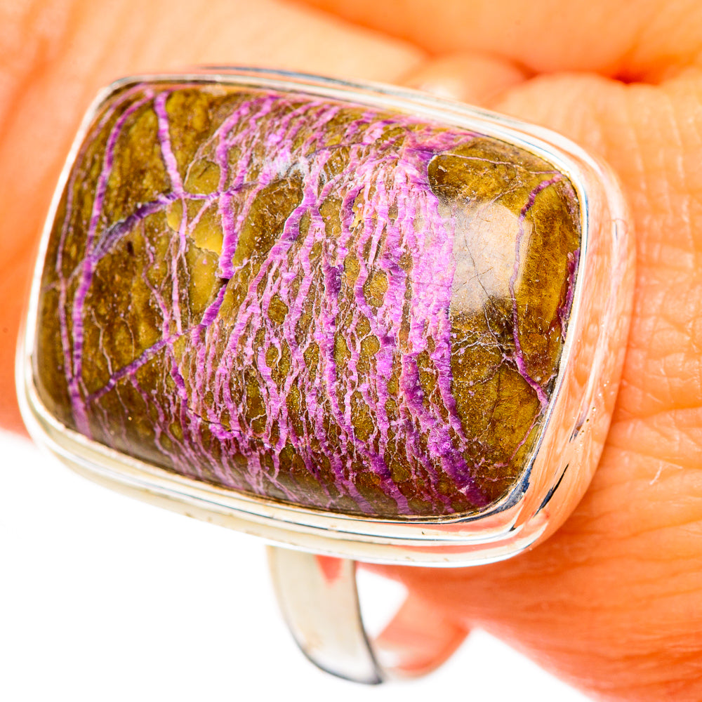 Stichtite Rings handcrafted by Ana Silver Co - RING111293