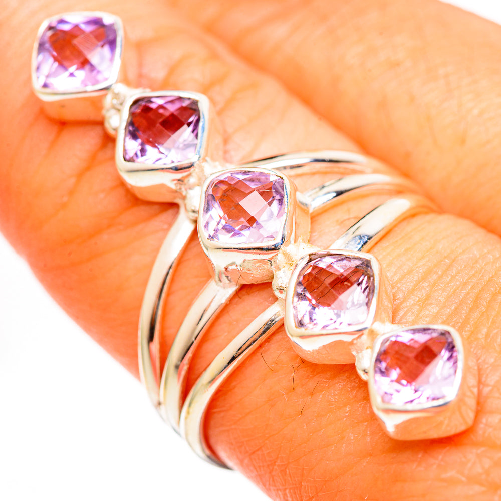 Kunzite Rings handcrafted by Ana Silver Co - RING111295