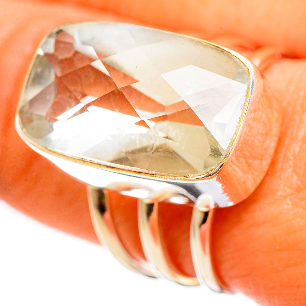 White Quartz Rings handcrafted by Ana Silver Co - RING111300