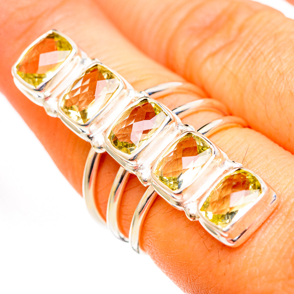 Citrine Rings handcrafted by Ana Silver Co - RING111304