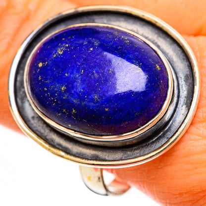 Lapis Lazuli Rings handcrafted by Ana Silver Co - RING111309