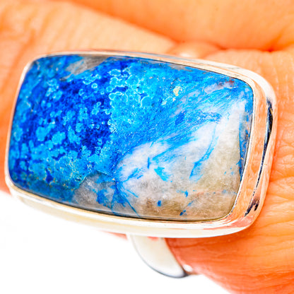 Chrysocolla Rings handcrafted by Ana Silver Co - RING111310
