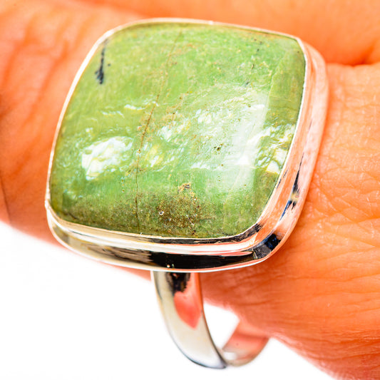 Rainforest Jasper Rings handcrafted by Ana Silver Co - RING111321