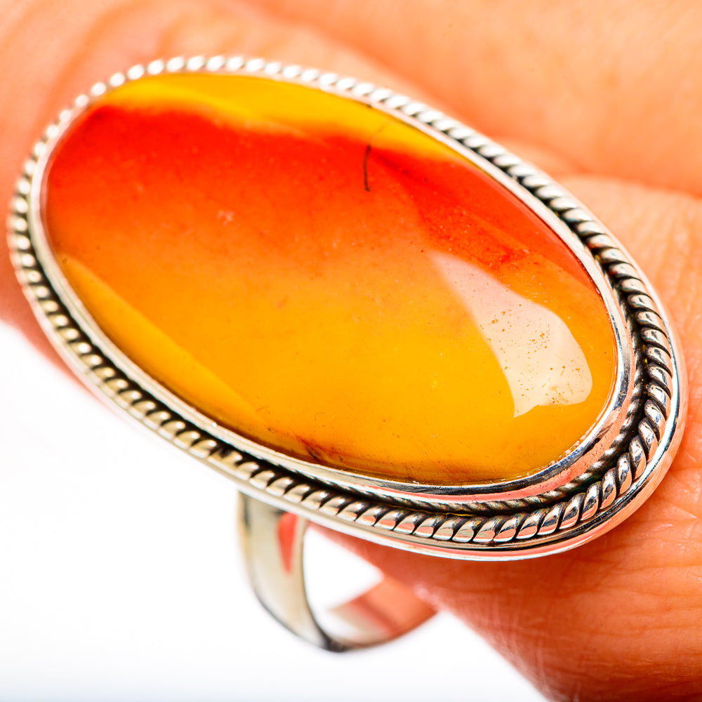 Mookaite Rings handcrafted by Ana Silver Co - RING111329