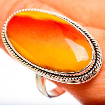 Mookaite Rings handcrafted by Ana Silver Co - RING111329