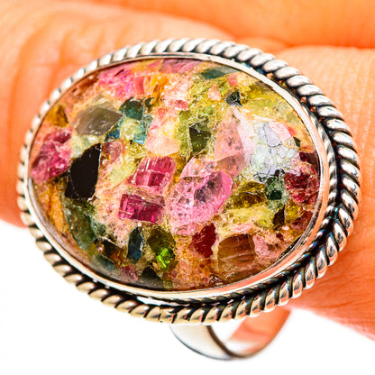 Tourmaline Rings handcrafted by Ana Silver Co - RING111333