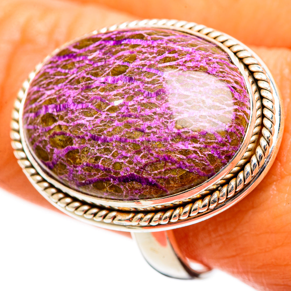 Stichtite Rings handcrafted by Ana Silver Co - RING111335