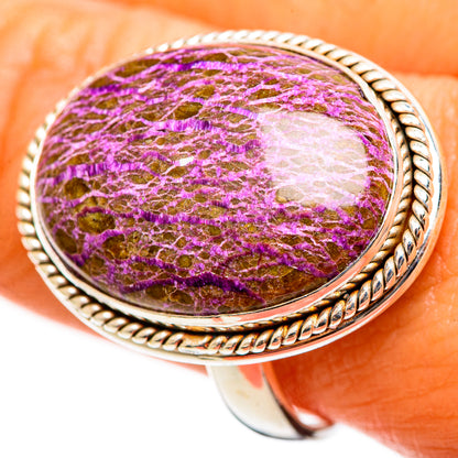 Stichtite Rings handcrafted by Ana Silver Co - RING111335