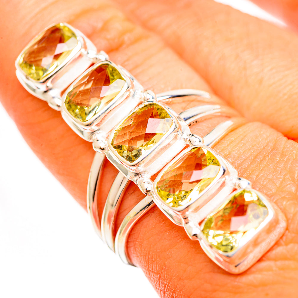 Citrine Rings handcrafted by Ana Silver Co - RING111349
