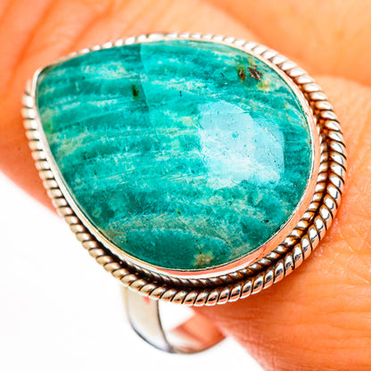 Amazonite Rings handcrafted by Ana Silver Co - RING111657