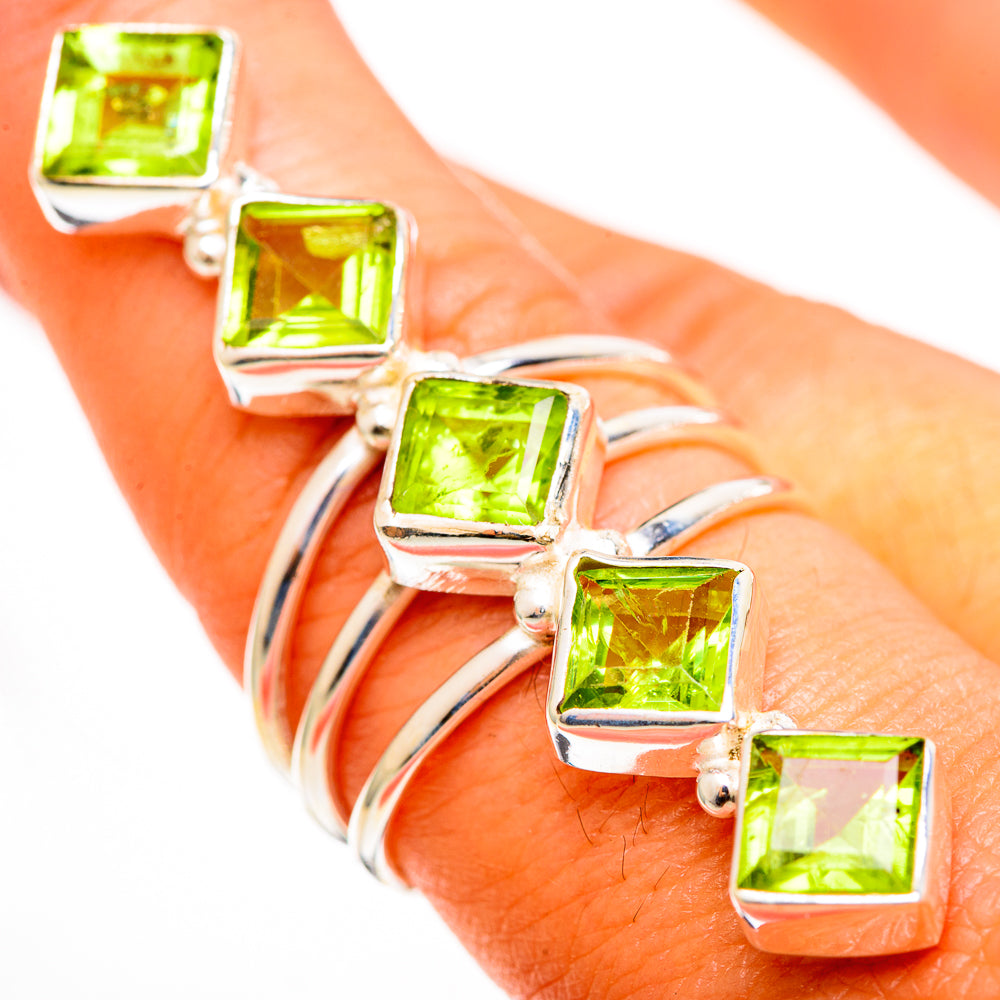 Peridot Rings handcrafted by Ana Silver Co - RING111659