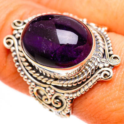 Amethyst Rings handcrafted by Ana Silver Co - RING111677