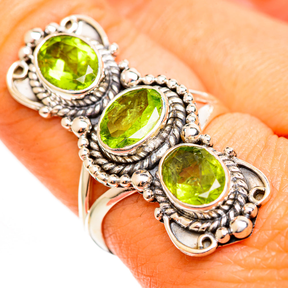 Peridot Rings handcrafted by Ana Silver Co - RING111700