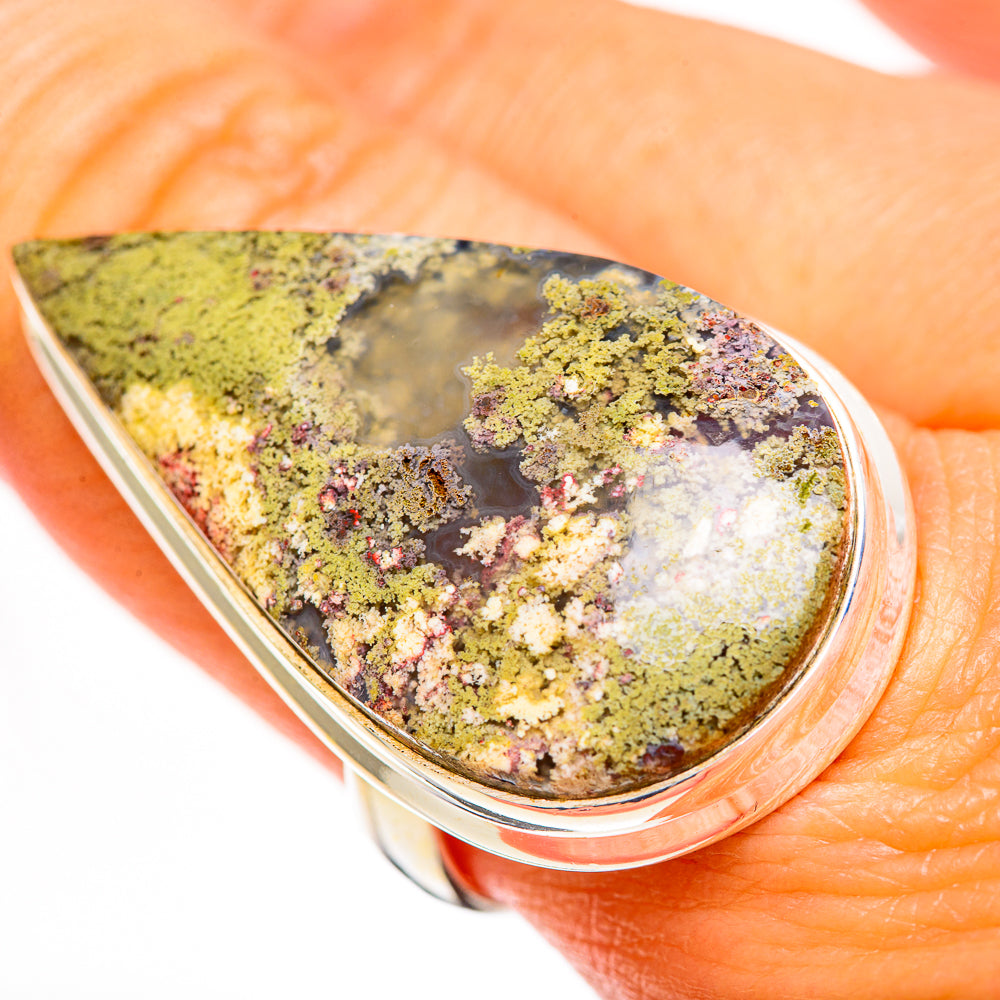 Rainforest Opal Rings handcrafted by Ana Silver Co - RING111701