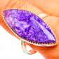 Charoite Rings handcrafted by Ana Silver Co - RING111717