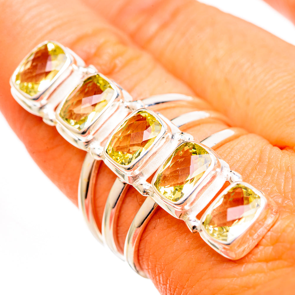 Citrine Rings handcrafted by Ana Silver Co - RING111727