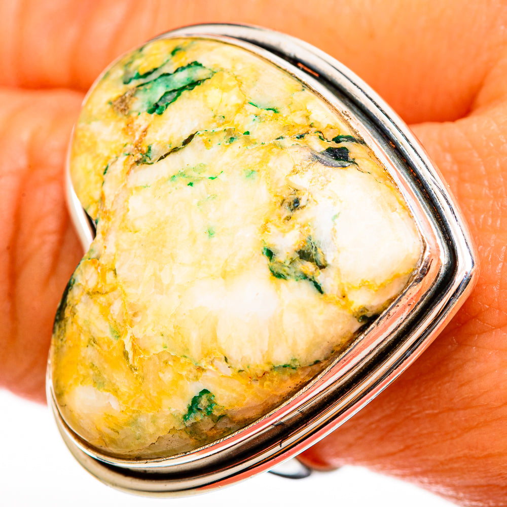 Ocean Jasper Rings handcrafted by Ana Silver Co - RING111738