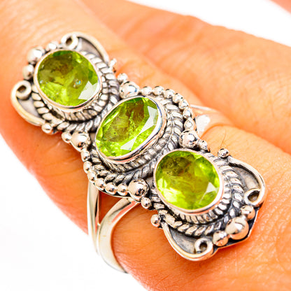 Peridot Rings handcrafted by Ana Silver Co - RING111741