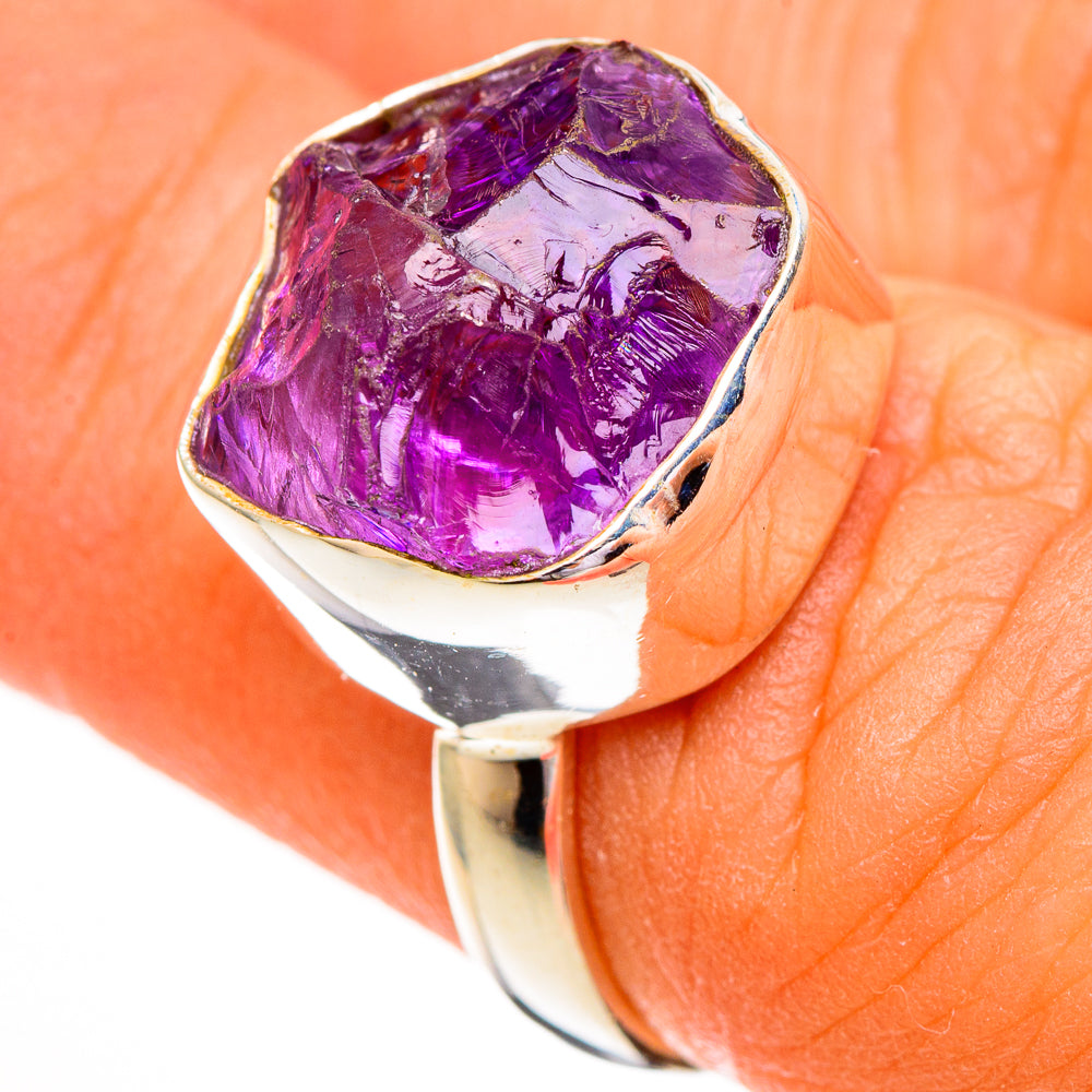 Amethyst Rings handcrafted by Ana Silver Co - RING111769