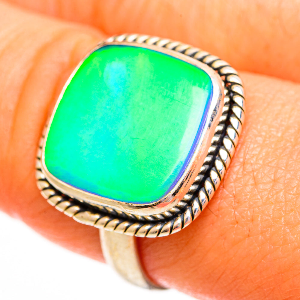 Aura Opal Rings handcrafted by Ana Silver Co - RING111779