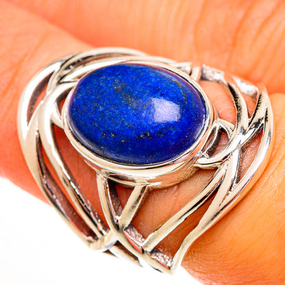 Lapis Lazuli Rings handcrafted by Ana Silver Co - RING111782