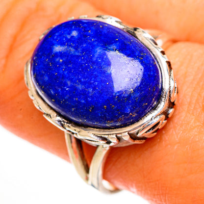 Lapis Lazuli Rings handcrafted by Ana Silver Co - RING111784