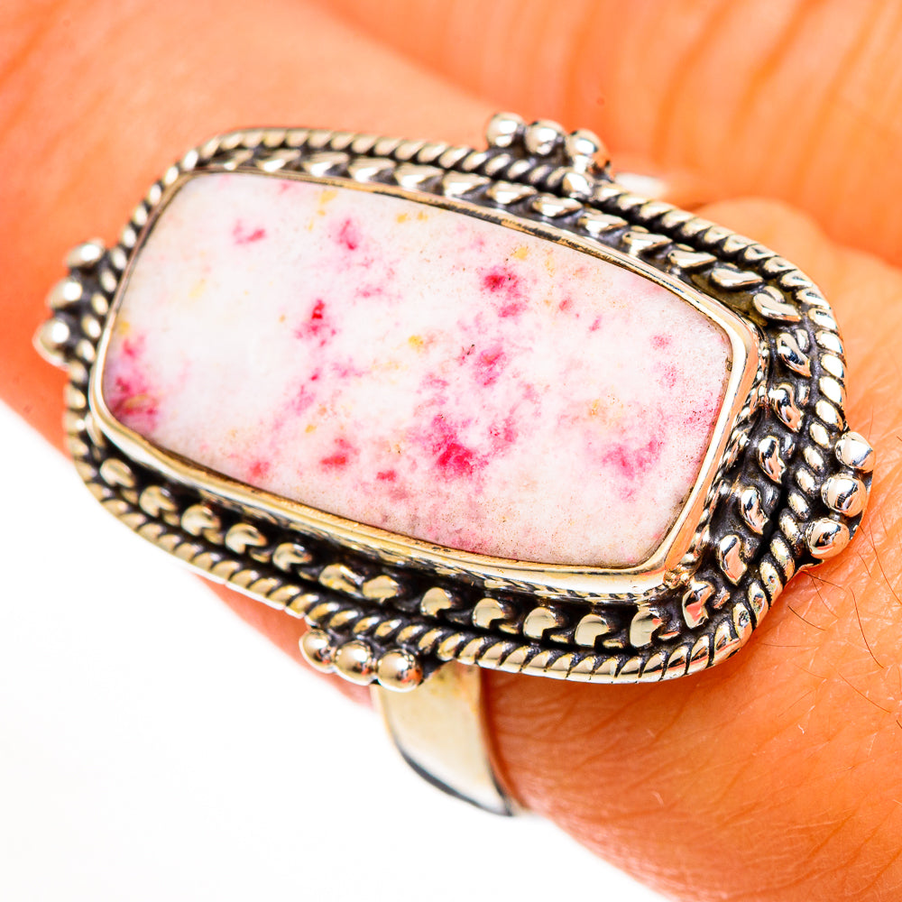 Thulite Rings handcrafted by Ana Silver Co - RING111795