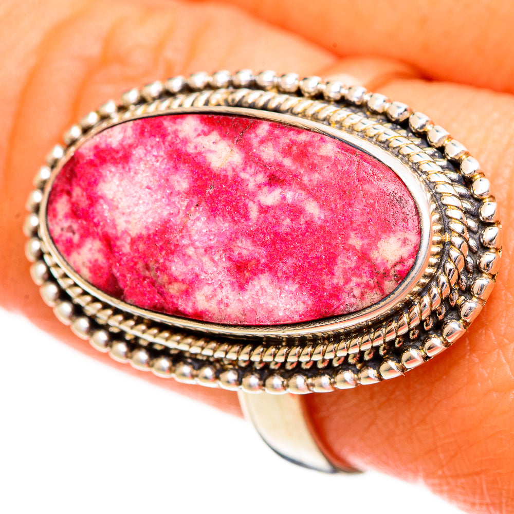 Thulite Rings handcrafted by Ana Silver Co - RING111825