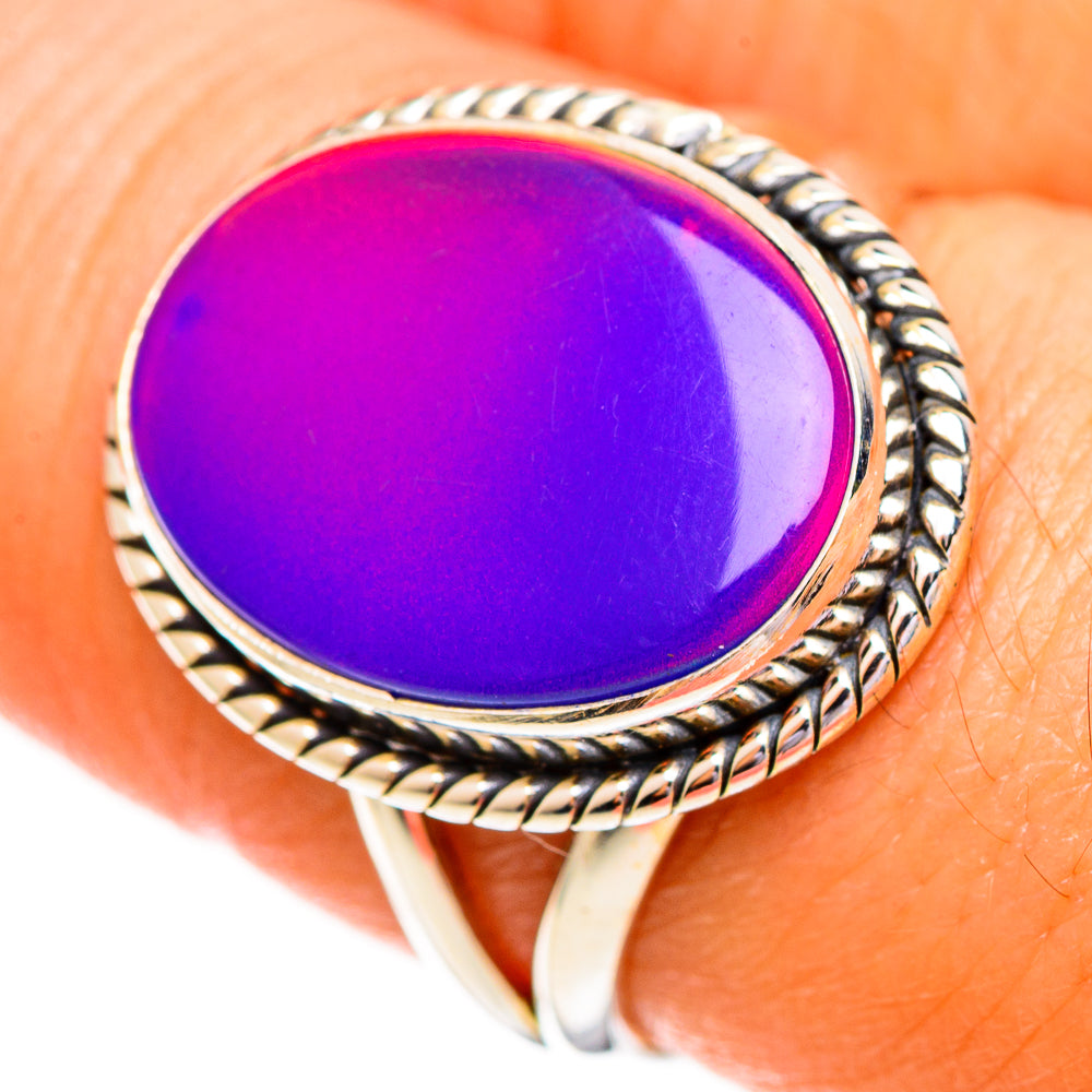 Aura Opal Rings handcrafted by Ana Silver Co - RING111827