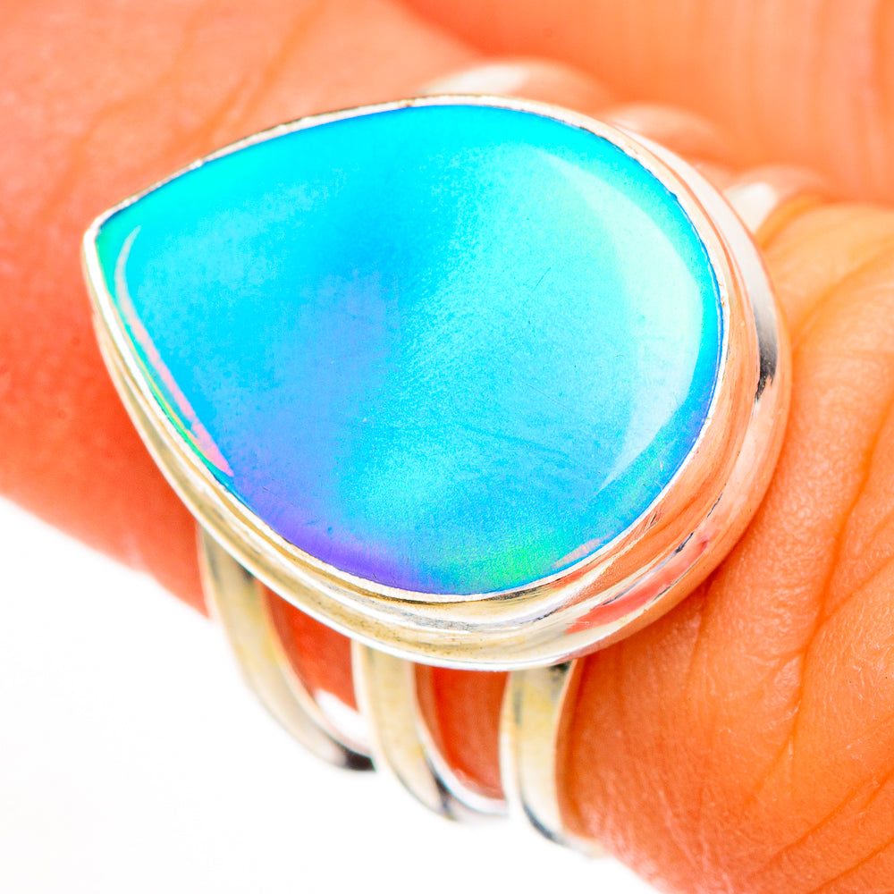 Aura Opal Rings handcrafted by Ana Silver Co - RING111839