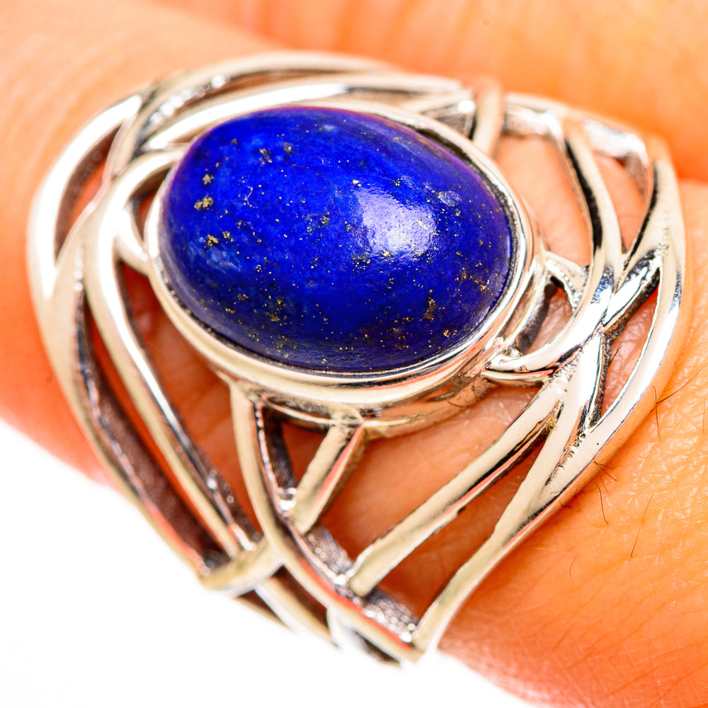 Lapis Lazuli Rings handcrafted by Ana Silver Co - RING111845