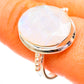 Rainbow Moonstone Rings handcrafted by Ana Silver Co - RING111864
