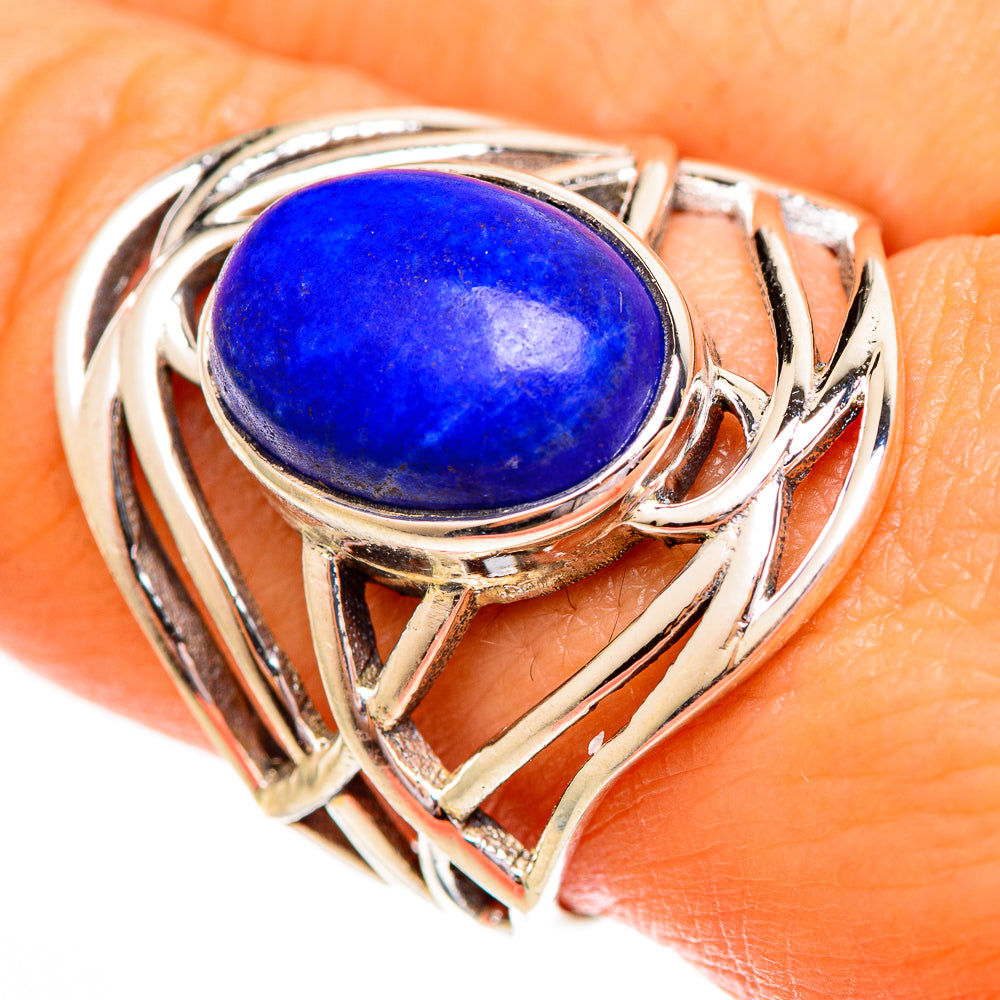 Lapis Lazuli Rings handcrafted by Ana Silver Co - RING111874