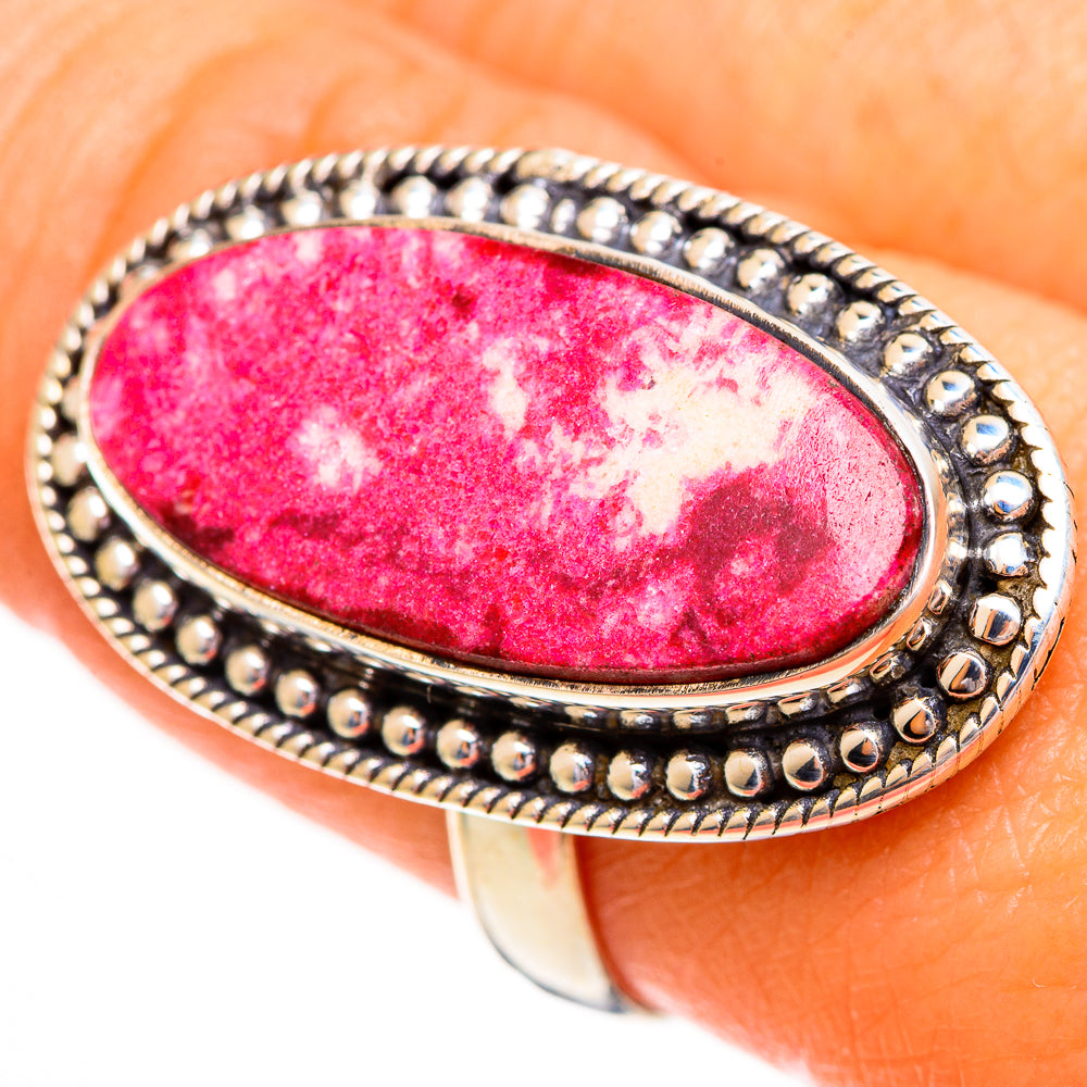 Thulite Rings handcrafted by Ana Silver Co - RING111884