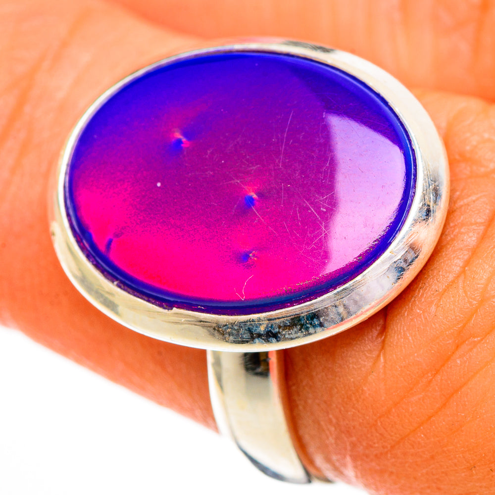 Aura Opal Rings handcrafted by Ana Silver Co - RING111890