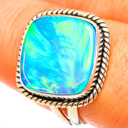Aura Opal Rings handcrafted by Ana Silver Co - RING111931