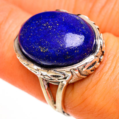 Lapis Lazuli Rings handcrafted by Ana Silver Co - RING111935