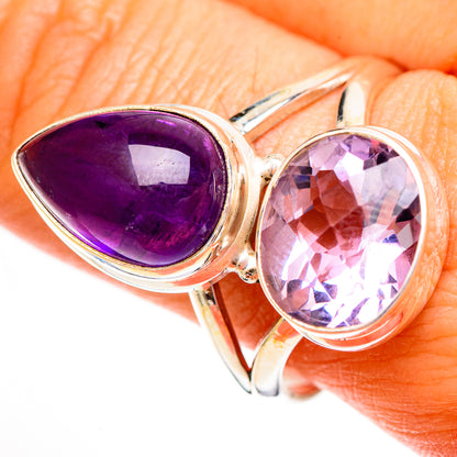 Amethyst Rings handcrafted by Ana Silver Co - RING111952