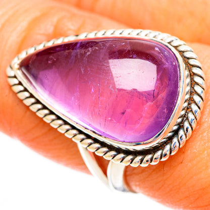 Amethyst Rings handcrafted by Ana Silver Co - RING111953