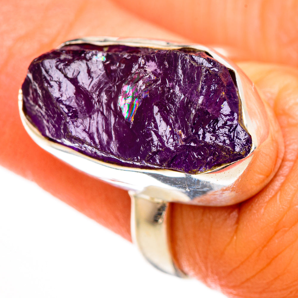 Amethyst Rings handcrafted by Ana Silver Co - RING111960