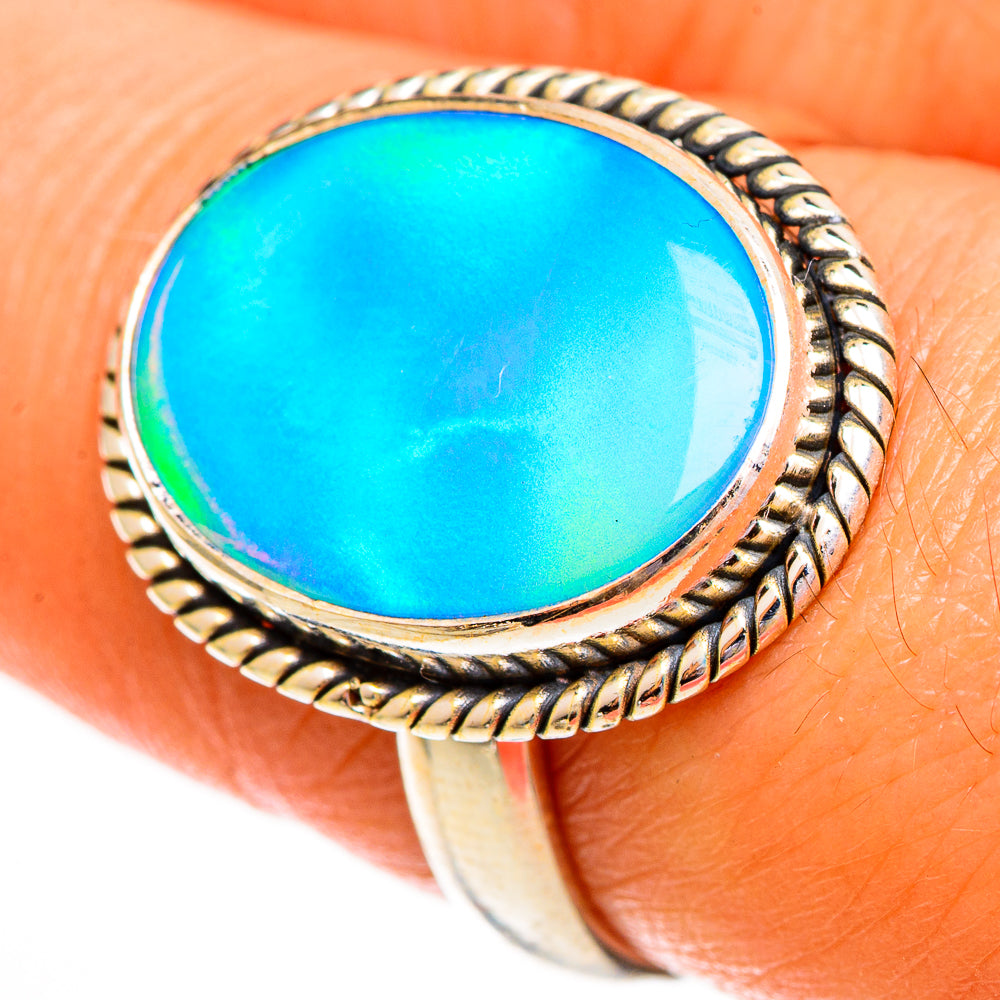 Aura Opal Rings handcrafted by Ana Silver Co - RING111969