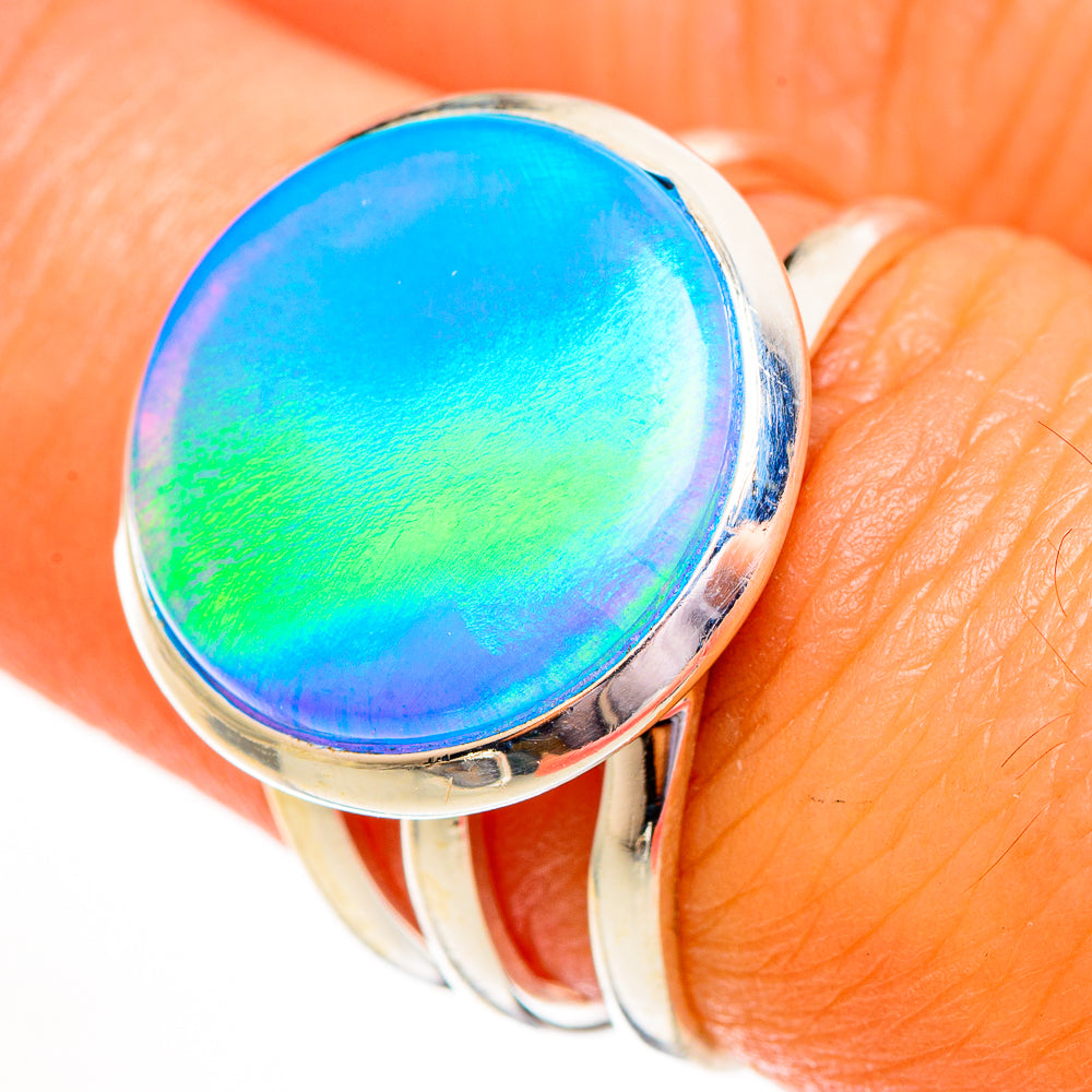 Aura Opal Rings handcrafted by Ana Silver Co - RING111970