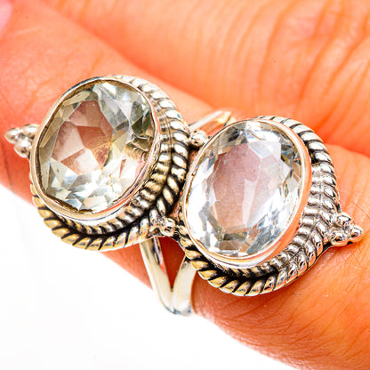 White Quartz Rings handcrafted by Ana Silver Co - RING111986