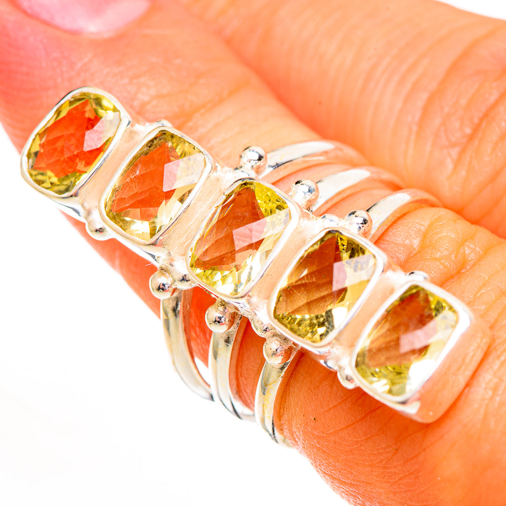 Citrine Rings handcrafted by Ana Silver Co - RING111989